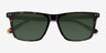 Dance Tortoise AcetateSunglass Frames from EyeBuyDirect, Closed View
