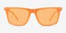 Dance Milky Orange AcetateSunglass Frames from EyeBuyDirect, Front View