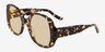 Bernadette Dark Spotty Tortoise AcetateSunglass Frames from EyeBuyDirect, Angle View