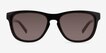 Frasier Shiny Black Alternative MaterialsSunglass Frames from EyeBuyDirect, Front View