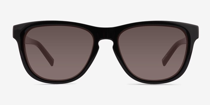 Frasier Shiny Black Eco-friendly Sunglass Frames from EyeBuyDirect