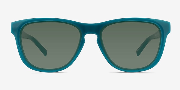 Frasier Shiny Solid Green Plastic Sunglass Frames