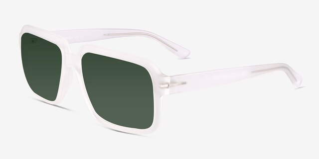 Kauri Matte Crystal Eco-friendlySunglass Frames from EyeBuyDirect, Angle View