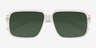 Kauri Matte Crystal Eco-friendlySunglass Frames from EyeBuyDirect, Closed View