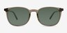 Redwood Crystal Smoke Eco-friendlySunglass Frames from EyeBuyDirect, Front View