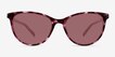 Fern Purple Tortoise Alternative MaterialsSunglass Frames from EyeBuyDirect, Front View