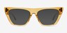 Ponga Translucent Light Brown AcetateSunglass Frames from EyeBuyDirect, Front View