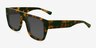 Audax Brown Tortoise AcetateSunglass Frames from EyeBuyDirect, Angle View