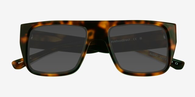 Audax Brown Tortoise AcetateSunglass Frames from EyeBuyDirect, Closed View