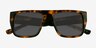 Audax Brown Tortoise AcetateSunglass Frames from EyeBuyDirect, Closed View