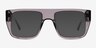 Audax Shiny Silver Gray AcetateSunglass Frames from EyeBuyDirect, Front View