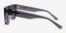 Audax Shiny Silver Gray AcetateSunglass Frames from EyeBuyDirect, Side View
