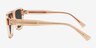 Orin Crystal Brown AcetateSunglass Frames from EyeBuyDirect, Side View