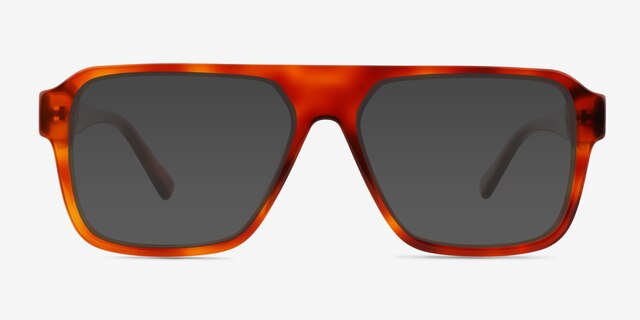 Orin Tortoise AcetateSunglass Frames from EyeBuyDirect, Front View