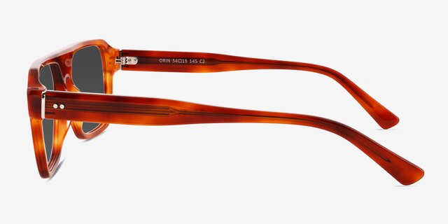 Orin Tortoise AcetateSunglass Frames from EyeBuyDirect, Side View