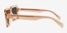 Vinca Crystal Brown AcetateSunglass Frames from EyeBuyDirect, Side View