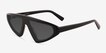 Eutopia Black AcetateSunglass Frames from EyeBuyDirect, Angle View