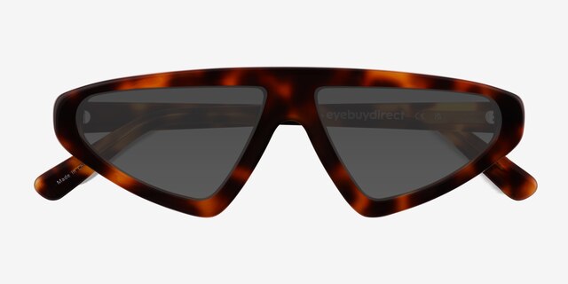 Eutopia Tortoise AcetateSunglass Frames from EyeBuyDirect, Closed View