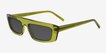 Novo Crystal Olive Green AcetateSunglass Frames from EyeBuyDirect, Angle View