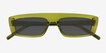 Novo Crystal Olive Green AcetateSunglass Frames from EyeBuyDirect, Closed View