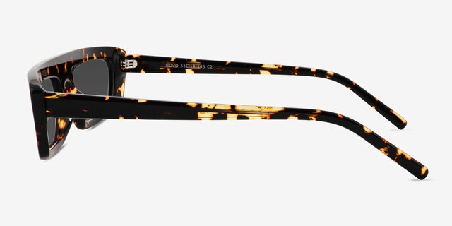 Novo Spotty Tortoise AcetateSunglass Frames from EyeBuyDirect, Side View