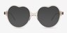 Amora Crystal Brown AcetateSunglass Frames from EyeBuyDirect, Front View