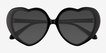 Suki Sun Black AcetateSunglass Frames from EyeBuyDirect, Closed View