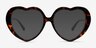 Suki Sun Tortoise AcetateSunglass Frames from EyeBuyDirect, Front View