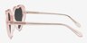 Suki Sun Crystal Champagne AcetateSunglass Frames from EyeBuyDirect, Side View