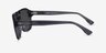 Connor Crystal Gray AcetateSunglass Frames from EyeBuyDirect, Side View