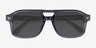Connor Crystal Gray AcetateSunglass Frames from EyeBuyDirect, Closed View