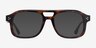 Connor Tortoise AcetateSunglass Frames from EyeBuyDirect, Front View