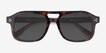 Connor Tortoise Alternative MaterialsSunglass Frames from EyeBuyDirect, Closed View