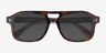 Connor Tortoise AcetateSunglass Frames from EyeBuyDirect, Closed View