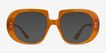Dawn Orange Alternative MaterialsSunglass Frames from EyeBuyDirect, Front View