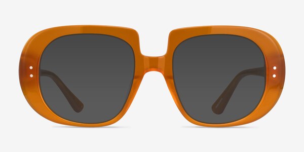 Dawn Orange Acetate Sunglass Frames