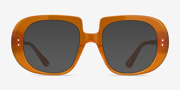 Dawn Orange Acetate Sunglass Frames