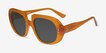 Dawn Orange Alternative MaterialsSunglass Frames from EyeBuyDirect, Angle View