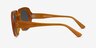 Dawn Orange AcetateSunglass Frames from EyeBuyDirect, Side View