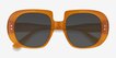 Dawn Orange Alternative MaterialsSunglass Frames from EyeBuyDirect, Closed View