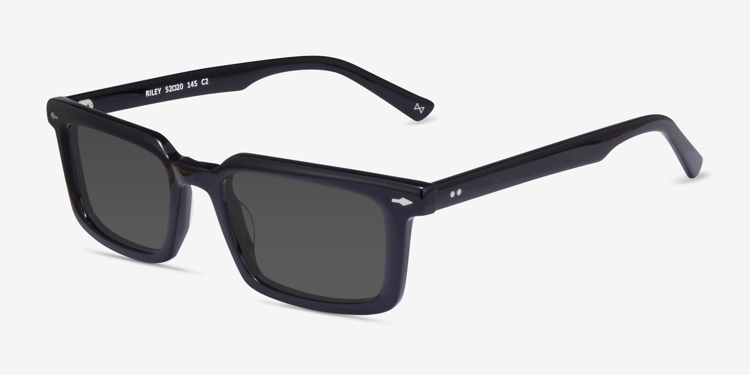 サングラス ^ONE BRILLIANT^ RileyOB433Black Riley-OB433-Black Amazon.com: Riley Retro Rectangle Sunglasses (Color: Black