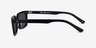 Riley Black AcetateSunglass Frames from EyeBuyDirect, Side View