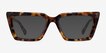 Yara Tortoise Alternative MaterialsSunglass Frames from EyeBuyDirect, Front View