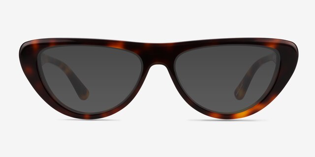 Cayla Tortoise AcetateSunglass Frames from EyeBuyDirect, Front View