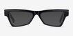 Zizi Black AcetateSunglass Frames from EyeBuyDirect, Front View