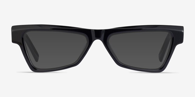 Zizi Black AcetateSunglass Frames from EyeBuyDirect, Front View