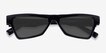 Zizi Black AcetateSunglass Frames from EyeBuyDirect, Closed View