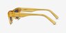 Zizi Crystal Yellow AcetateSunglass Frames from EyeBuyDirect, Side View