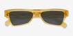 Zizi Crystal Yellow AcetateSunglass Frames from EyeBuyDirect, Closed View