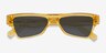 Zizi Crystal Yellow AcetateSunglass Frames from EyeBuyDirect, Closed View